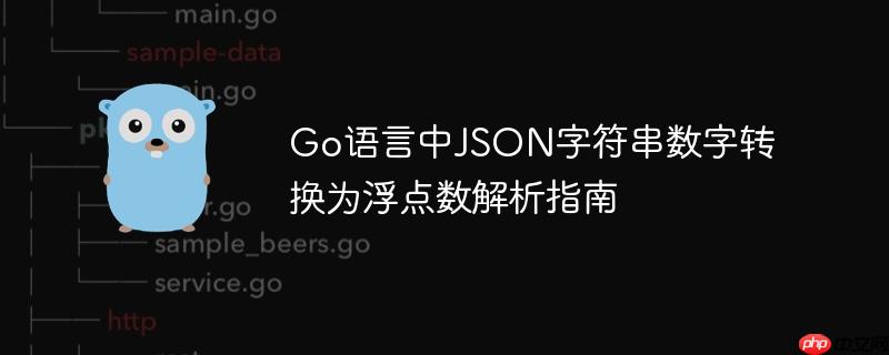 Go语言中JSON字符串数字转换为浮点数解析指南-小浪学习网