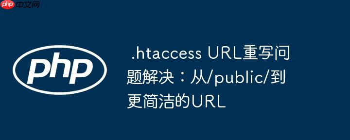 .htaccess URL重写问题解决：从/public/到更简洁的URL-小浪学习网