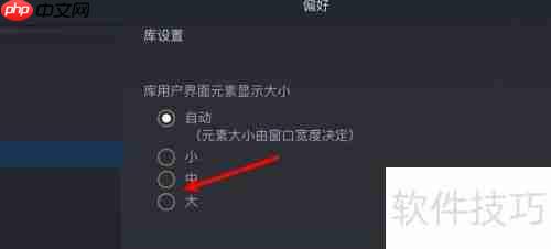 Steam库界面如何显示大图标