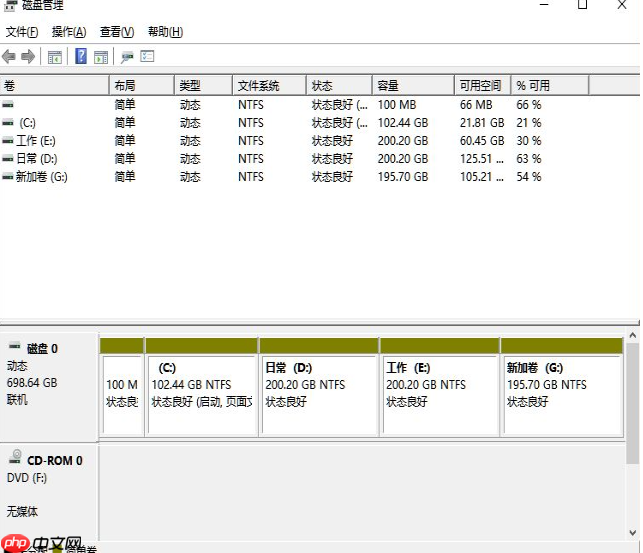 windows11系统磁盘分区的步骤-小浪学习网