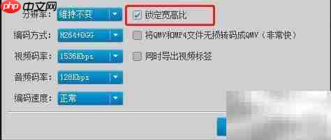 QMV Creator分辨率宽高比锁定设置