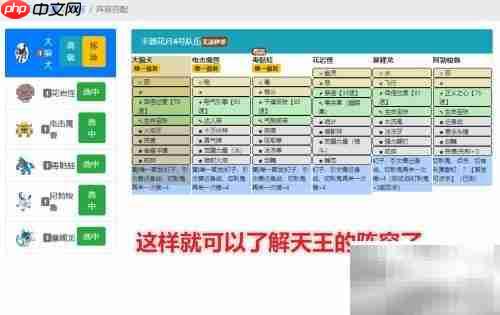 如何查看Pokemmo天王队伍