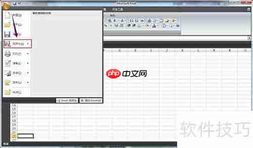 Excel 2007内容转03版格式技巧