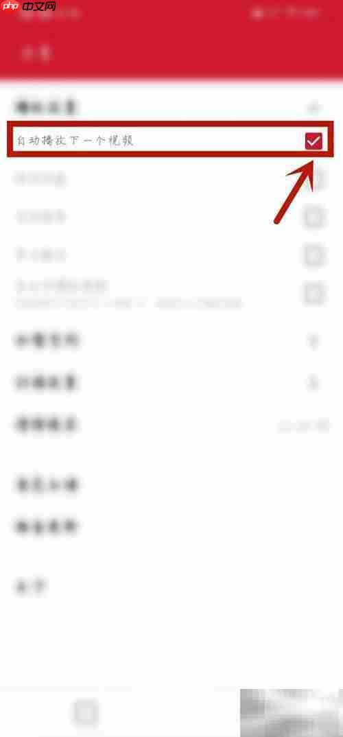 万能播放器自动连播设置