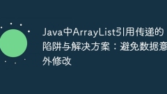 Traps and solutions for ArrayList reference passing in Java: Avoid unexpected data modification