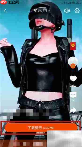 精灵壁纸设置动态锁屏教程