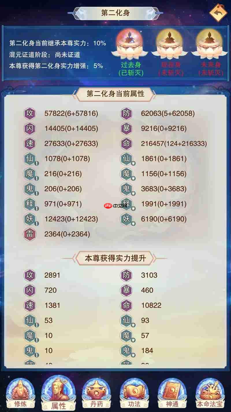 想不想修真第二化身怎么玩 第二化身玩法攻略介绍