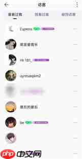 qq音乐访客记录删除后能否看到