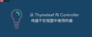 从 Thymeleaf 向 Controller 传递不在视图中使用的值