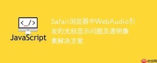Safari浏览器中WebAudio引发的光标显示问题及透明像素解决方案