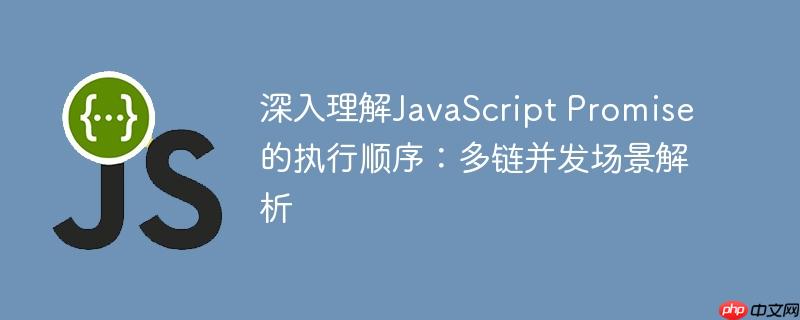 深入理解JavaScript Promise的执行顺序：多链并发场景解析-小浪学习网
