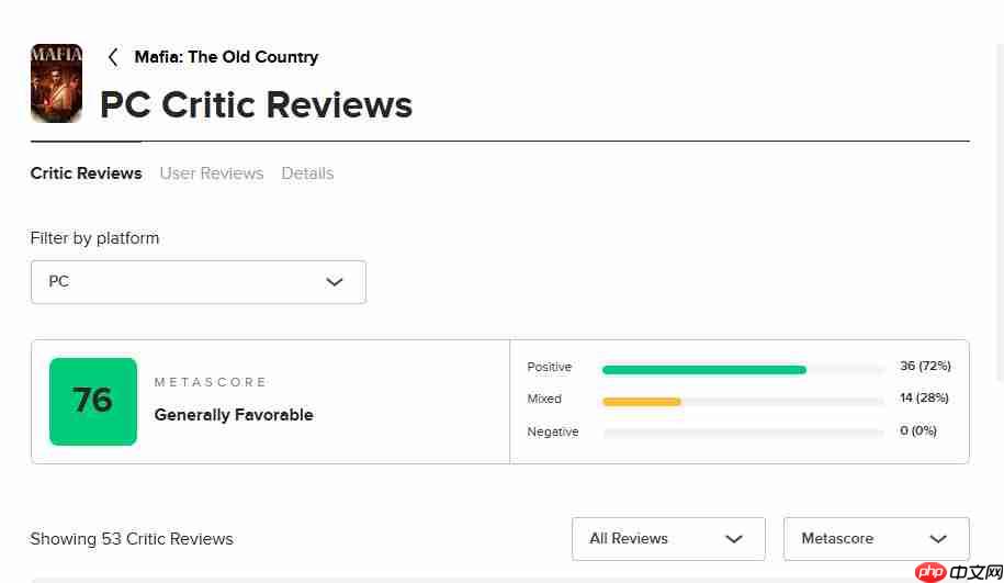 《四海兄弟：故乡》首批媒体评分出炉 IGN 8分