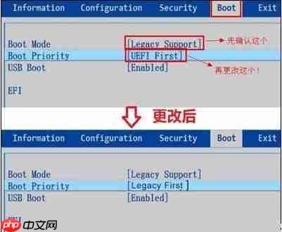Win10安装失败提示不受UEFI固件支持怎么办?