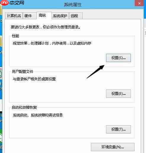 Win10系统怎么取消视觉特效？