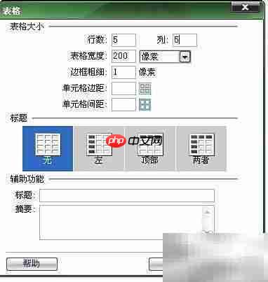 Dreamweaver制作网页表格技巧