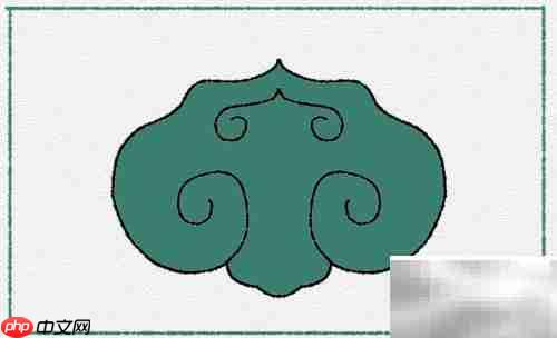 如意纹绘画步骤详解