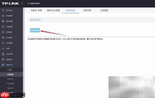 企业级路由器重启指南