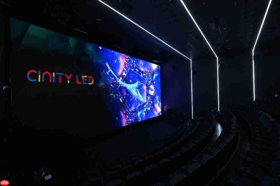 中影 CINITY LED 影院放映系统及配套母版制作工艺喜获科技进步一等奖