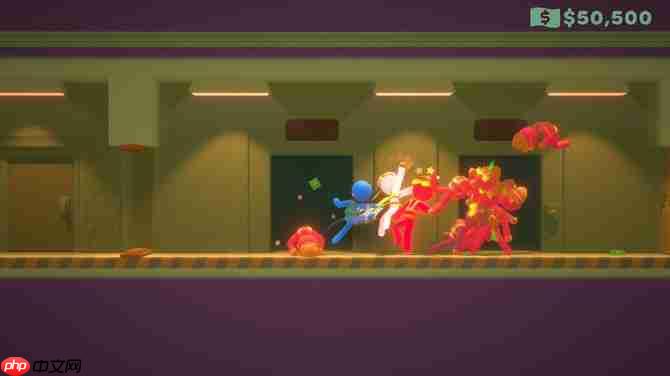 《打工火柴人》Steam抢先体验开启 物理战斗小清新
