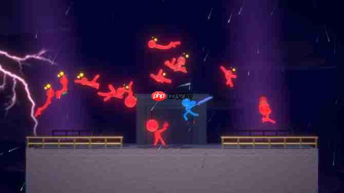 《打工火柴人》Steam抢先体验开启 物理战斗小清新