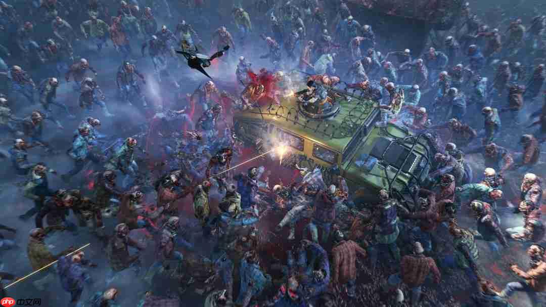 《毒液突击队》10分钟实机 《僵尸世界大战》开发商打造