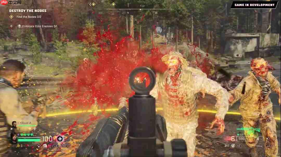 《毒液突击队》10分钟实机 《僵尸世界大战》开发商打造