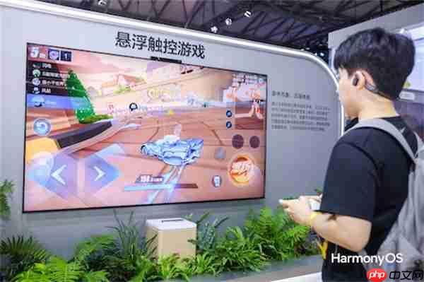 鸿蒙游戏亮相ChinaJoy：碰一碰、声控等创新玩法，重构游戏交互边界