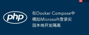 在Docker Compose中模拟Microsoft登录实现本地开发隔离