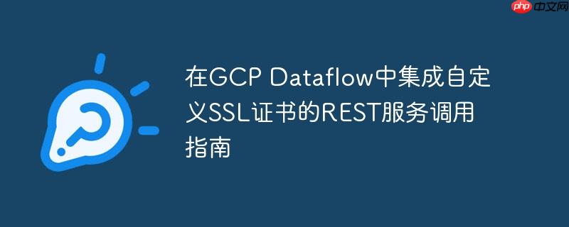 在GCP Dataflow中集成自定义SSL证书的REST服务调用指南