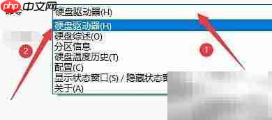 Hard Disk Sentinel热键设置指南