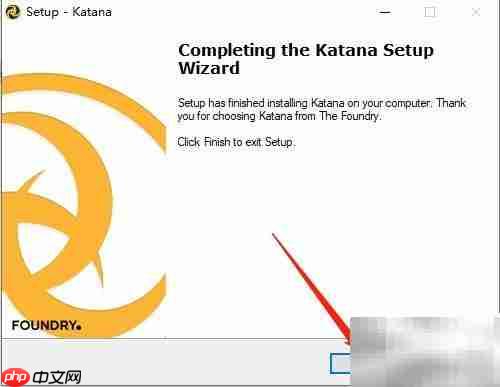 Katana安装图解（Win）