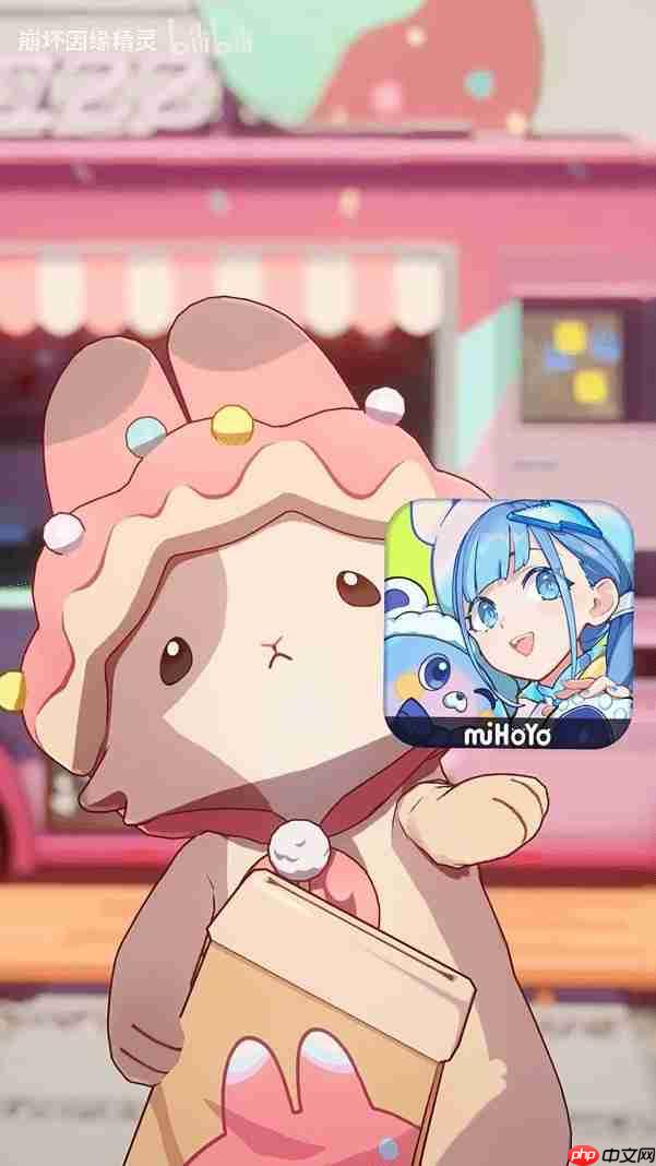 米哈游《崩坏因缘精灵》视频 展示游戏Logo设计