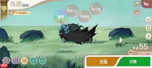 山海进化录幻影森林当扈捕捉攻略