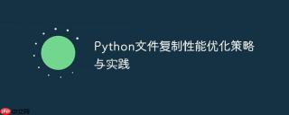 Python文件复制性能优化策略与实践