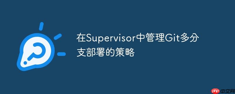 在Supervisor中管理Git多分支部署的策略