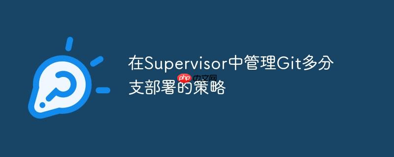 在Supervisor中管理Git多分支部署的策略