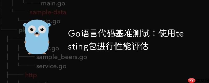 Go语言代码基准测试：使用testing包进行性能评估-小浪学习网