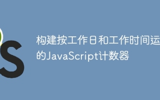 Erstellen Sie JavaScript -Zähler, die an Arbeitstagen und Arbeitszeiten ausgeführt werden