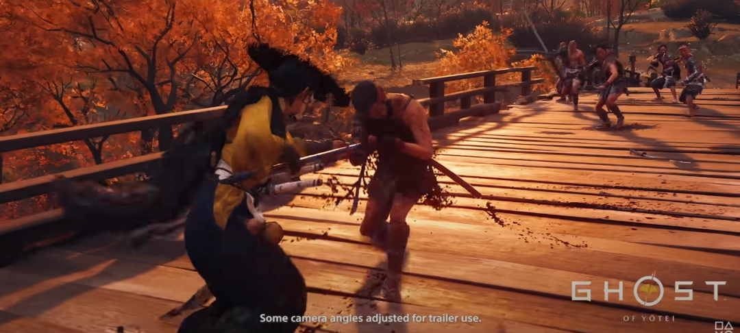 《羊蹄山之魂》全新实机演示公开：长枪一材多用！