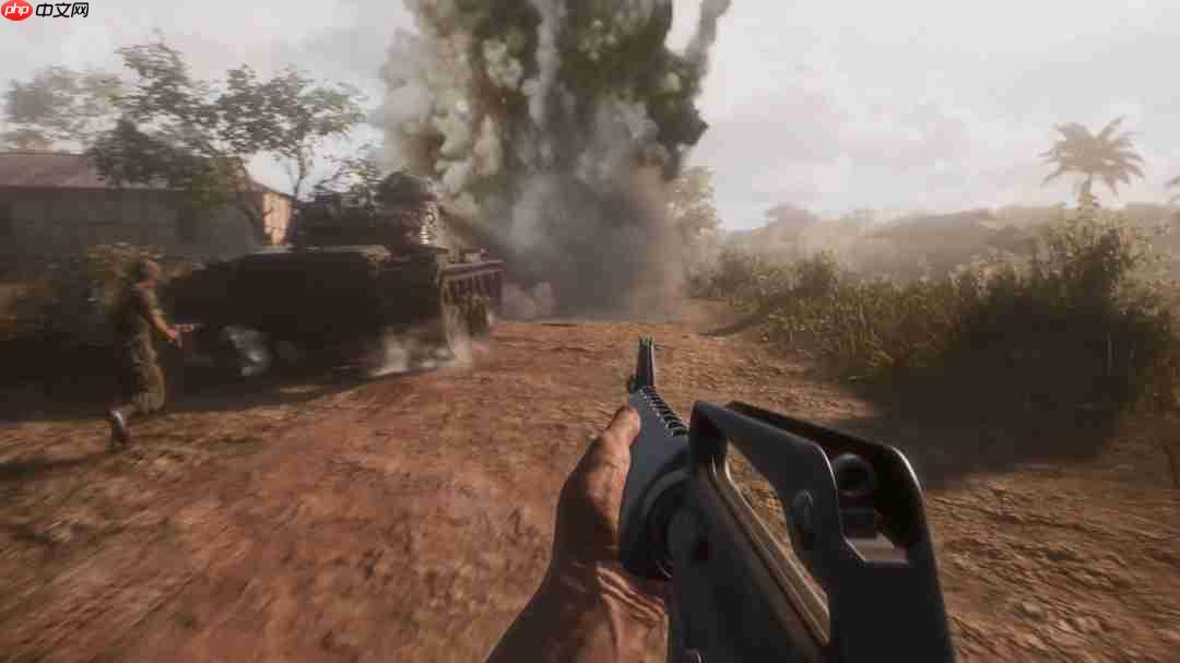 50v50大战场FPS游戏《人间地狱:越南》首批细节