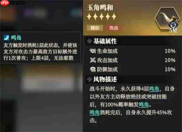 三国志幻想大陆2枭之歌定军鸣镝搭配指南