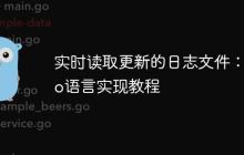 实时读取更新的日志文件:Go语言实现教程