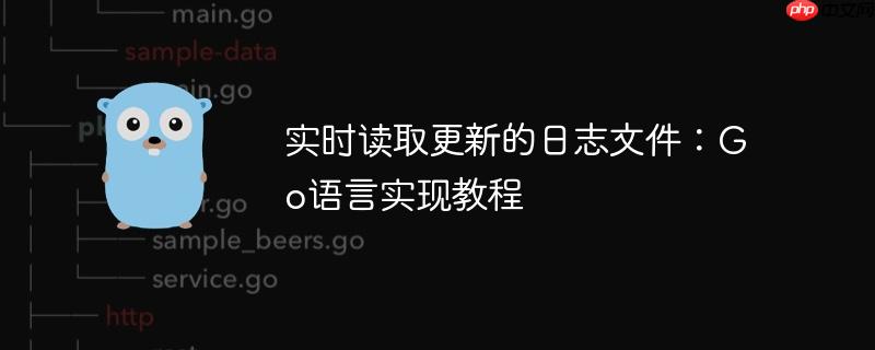 实时读取更新的日志文件：Go语言实现教程
