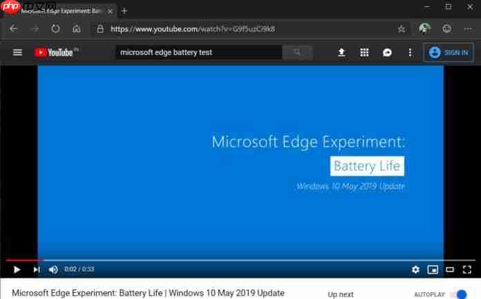 微软助Chrome降低在win10看流媒体内容的能源消耗,延长续航
