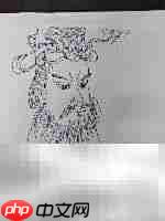 多闻天王线描技法步骤