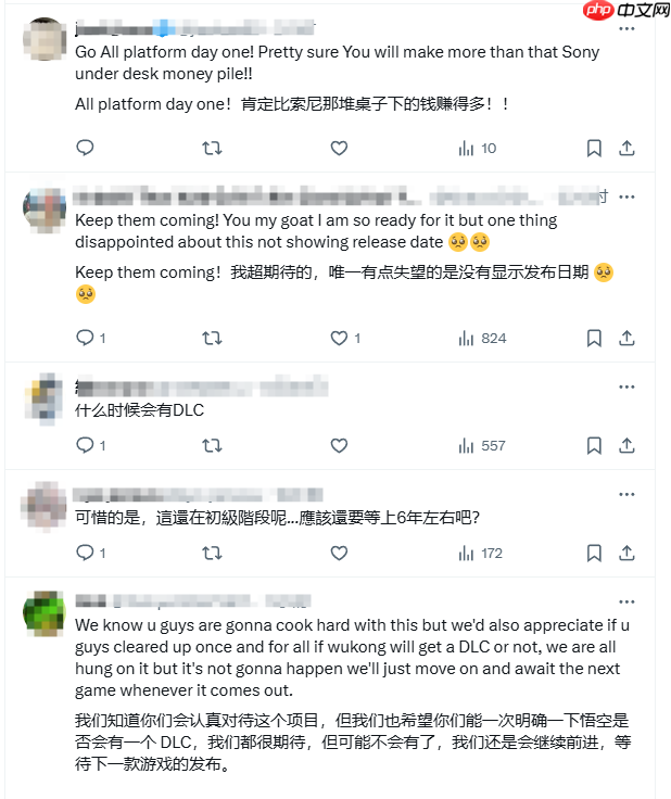 《黑神话》杨奇发文感谢全球玩家 海外网友盛赞支持！