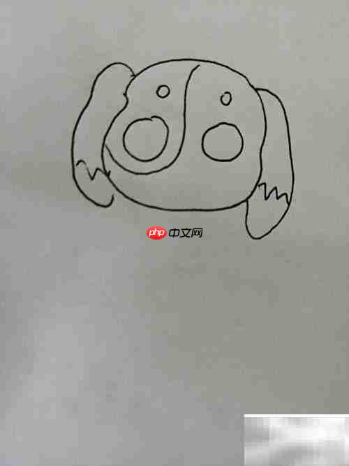 大眼睛小狗绘画教程