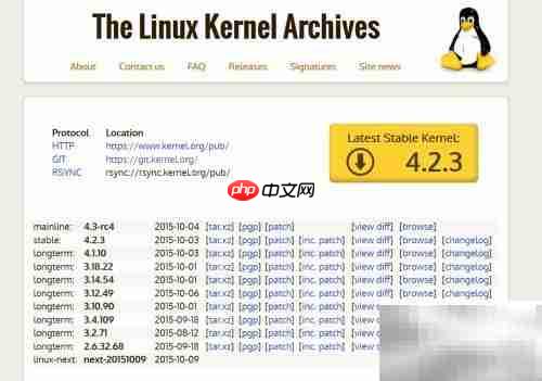 Linux内核下载指南