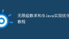 Tutorial on the optimization of infinite series summation and Java implementation