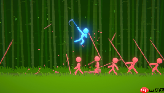 用拳头打通职场晋升路!物理乱斗新游《打工火柴人》8月18日Steam正式开打